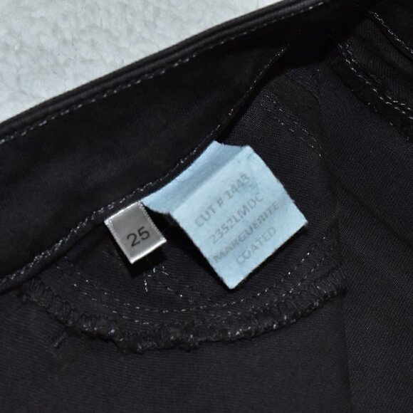 L’agence Marguerite Coated High Waist Skinny Jeans Size 25 - Picture 10 of 13